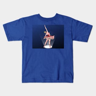 Ballerina on Spotlight Kids T-Shirt